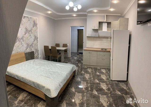 

Квартира-студия, 33 м², 2 кровати