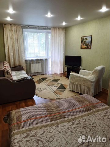 

1-к. квартира, 45 м², 2 кровати