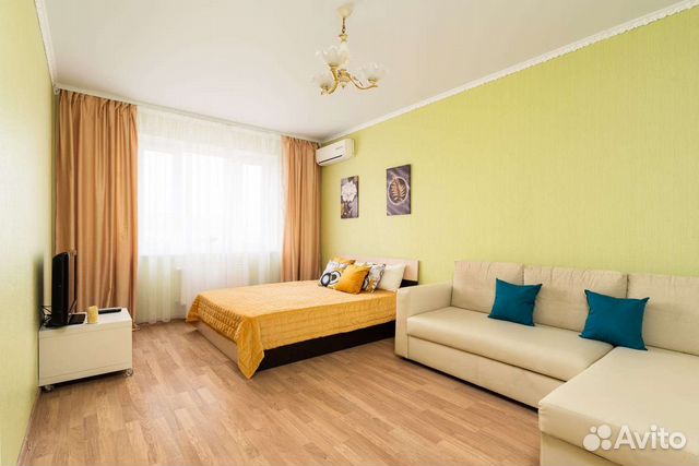 

1-к. квартира, 43 м², 2 кровати
