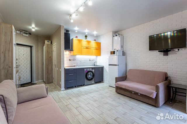 

Квартира-студия, 30 м², 1 кровать