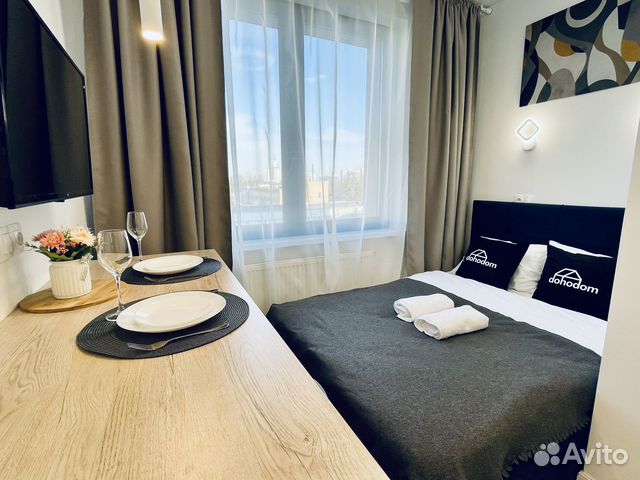 

Квартира-студия, 19 м², 1 кровать
