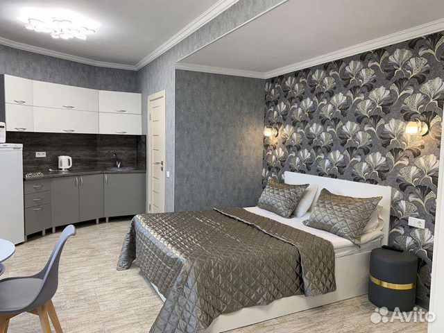 

Квартира-студия, 38 м², 3 кровати