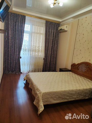 

1-к. квартира, 55 м², 2 кровати