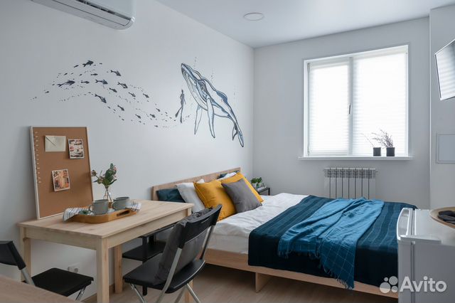 

Квартира-студия, 22 м², 1 кровать