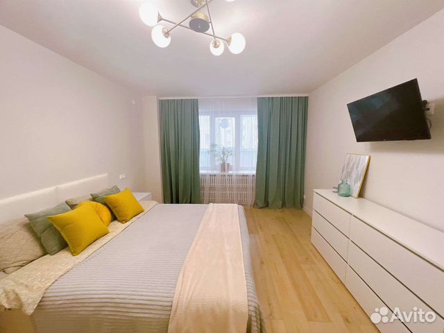 

1-к. квартира, 40 м², 2 кровати