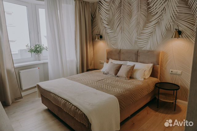 

1-к. квартира, 40 м², 2 кровати