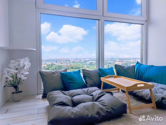 

Квартира-студия, 32 м², 2 кровати