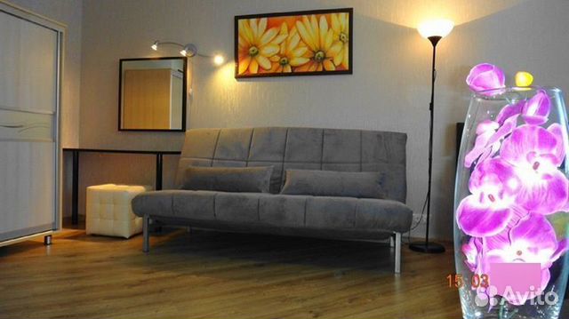 

1-к. квартира, 42 м², 2 кровати