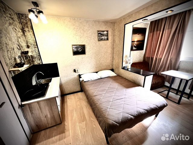 

Квартира-студия, 15 м², 1 кровать
