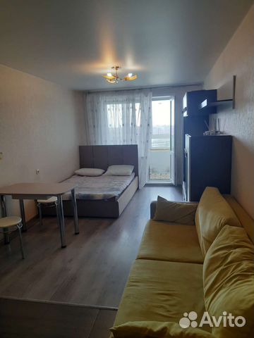 

Квартира-студия, 30 м², 2 кровати