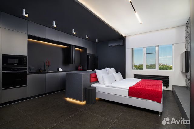 

Квартира-студия, 50 м², 1 кровать