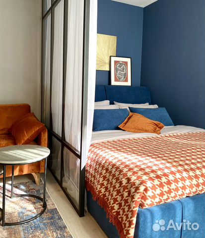 

Квартира-студия, 30 м², 2 кровати