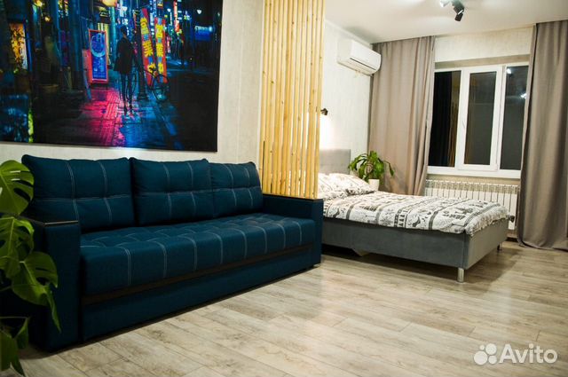 

1-к. квартира, 40 м², 2 кровати