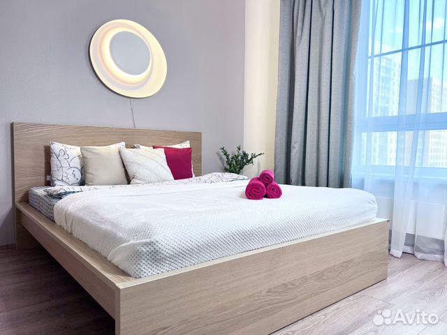 

1-к. квартира, 45 м², 3 кровати
