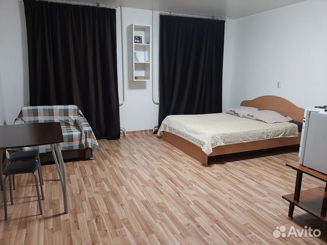 

Квартира-студия, 30 м², 1 кровать
