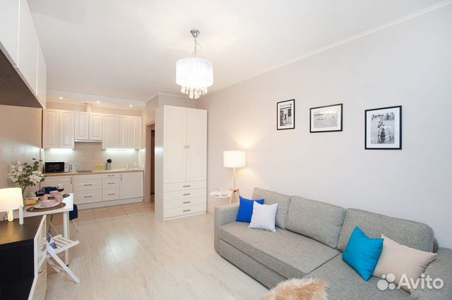 

1-к. квартира, 45 м², 3 кровати