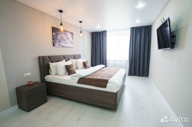 

1-к. квартира, 45 м², 2 кровати