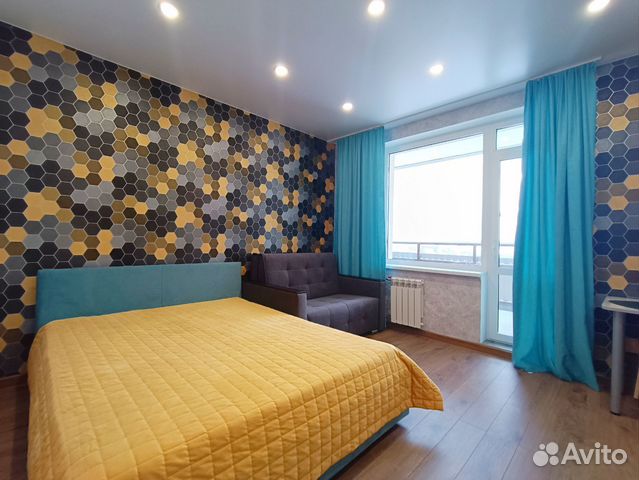 

1-к. квартира, 34 м², 2 кровати