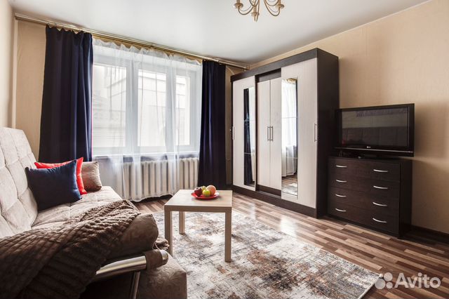 

1-к. квартира, 39 м², 2 кровати