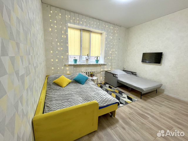 

1-к. квартира, 35 м², 2 кровати