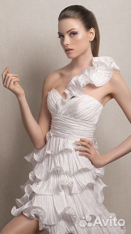 Короткое свадебное платье pronovias Короткое свадебное платье pronovias