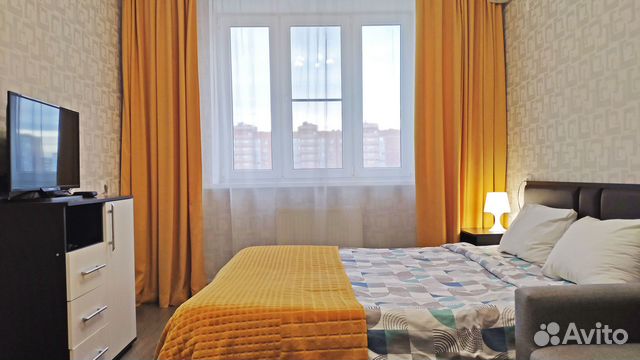

1-к. квартира, 35 м², 2 кровати