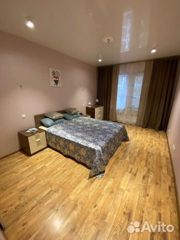 

1-к. квартира, 52 м², 2 кровати