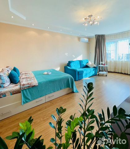 

1-к. квартира, 50 м², 2 кровати