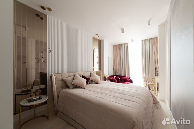 

1-к. квартира, 60 м², 2 кровати