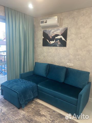 

Квартира-студия, 24 м², 1 кровать