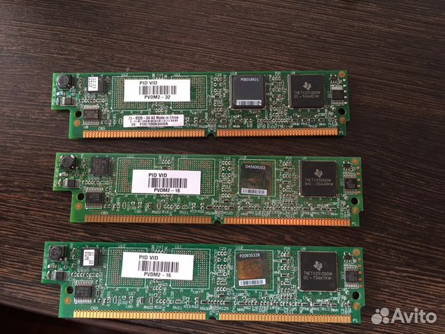 Модули Cisco pvdm2-32, vwic-1mft-e1 Модули Cisco pvdm2-32, vwic-1mft-e1