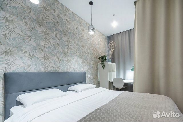 

Квартира-студия, 35 м², 1 кровать
