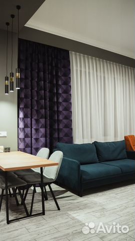 

Квартира-студия, 50 м², 2 кровати