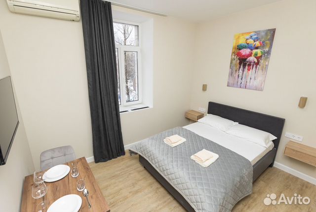 

Квартира-студия, 17 м², 1 кровать