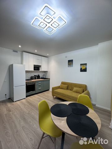 

Квартира-студия, 27 м², 2 кровати