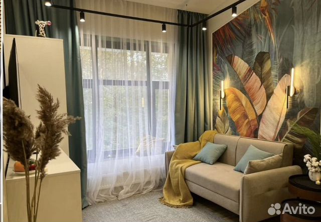 

Квартира-студия, 36 м², 2 кровати