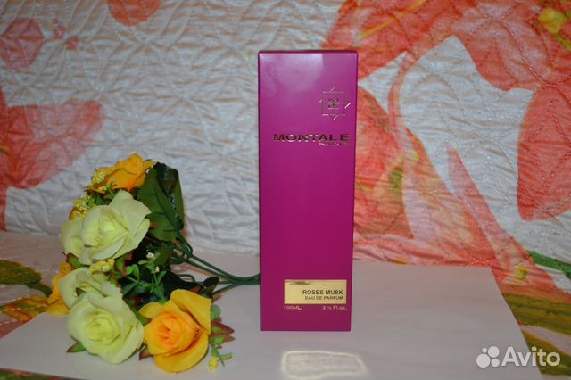 Montale Roses Musk EDP 100ml старый дизайн Montale Roses Musk EDP 100ml старый дизайн