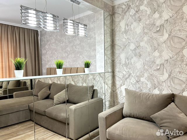 

1-к. квартира, 52 м², 2 кровати