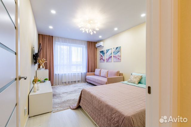 

1-к. квартира, 38 м², 1 кровать
