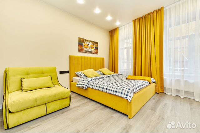 

Квартира-студия, 25 м², 2 кровати