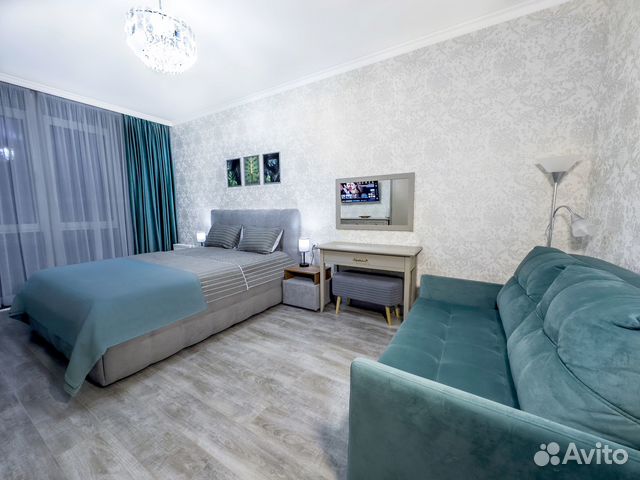

1-к. квартира, 47 м², 2 кровати