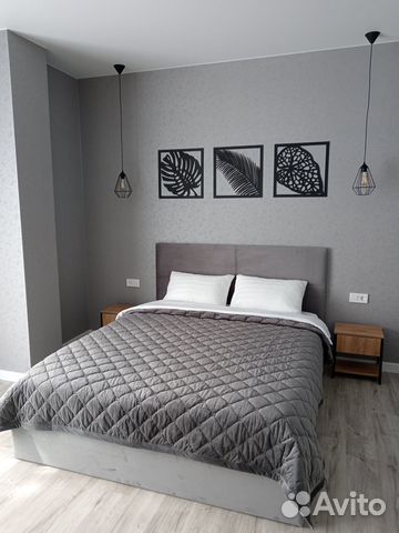 

1-к. квартира, 57 м², 2 кровати