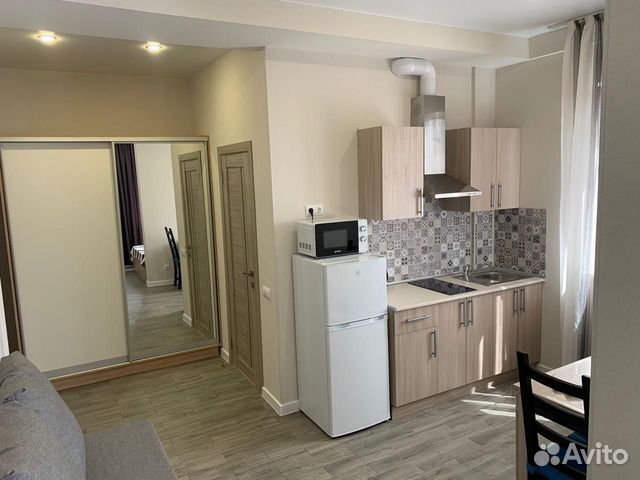 

Квартира-студия, 27 м², 3 кровати