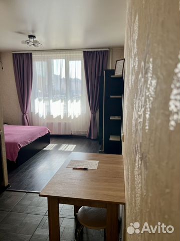 

Квартира-студия, 30 м², 1 кровать