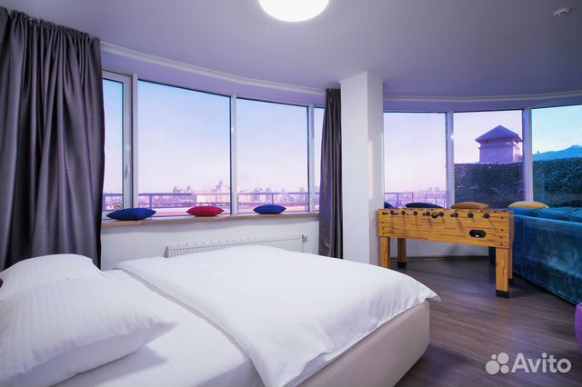 

Квартира-студия, 52 м², 2 кровати