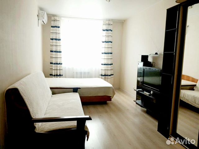 

1-к. квартира, 45 м², 2 кровати