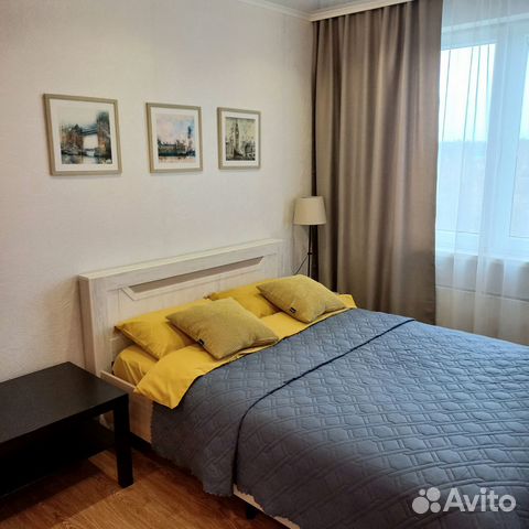 

1-к. квартира, 34 м², 2 кровати