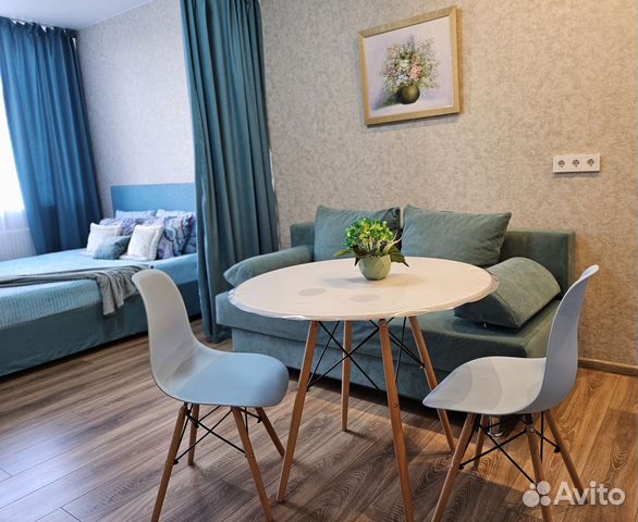 

Квартира-студия, 30 м², 4 кровати