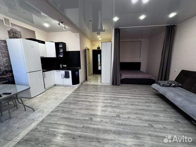 

Квартира-студия, 45 м², 2 кровати
