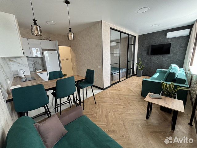 

1-к. квартира, 40 м², 2 кровати